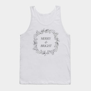 Merry and Bright Simple Tank Top